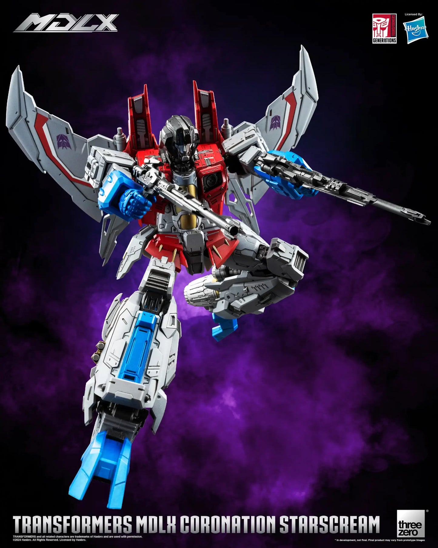 [PRE-ORDER] Threezero Transformers MDLX Coronation Starscream