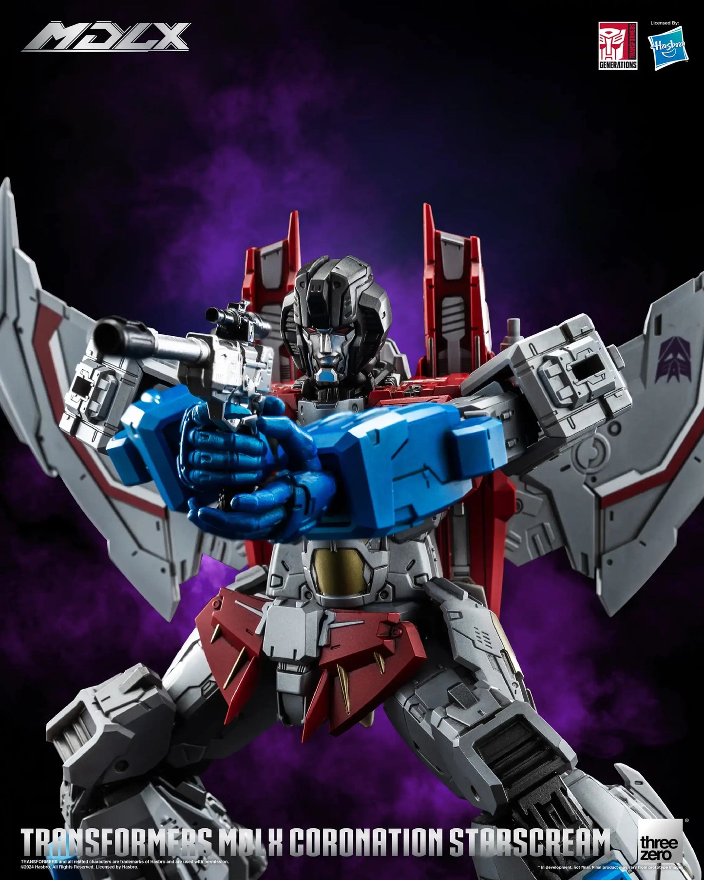 [PRE-ORDER] Threezero Transformers MDLX Coronation Starscream