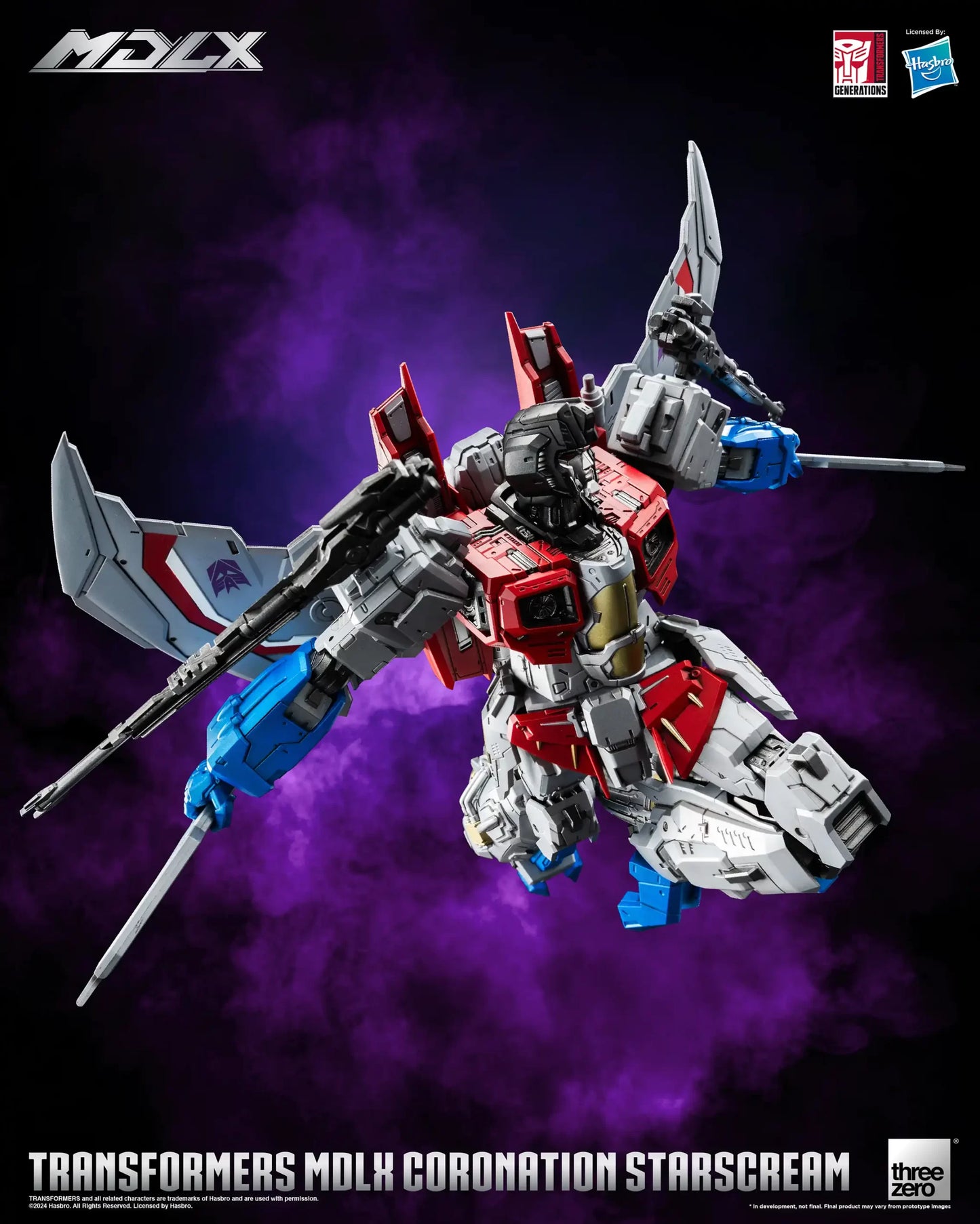 [PRE-ORDER] Threezero Transformers MDLX Coronation Starscream