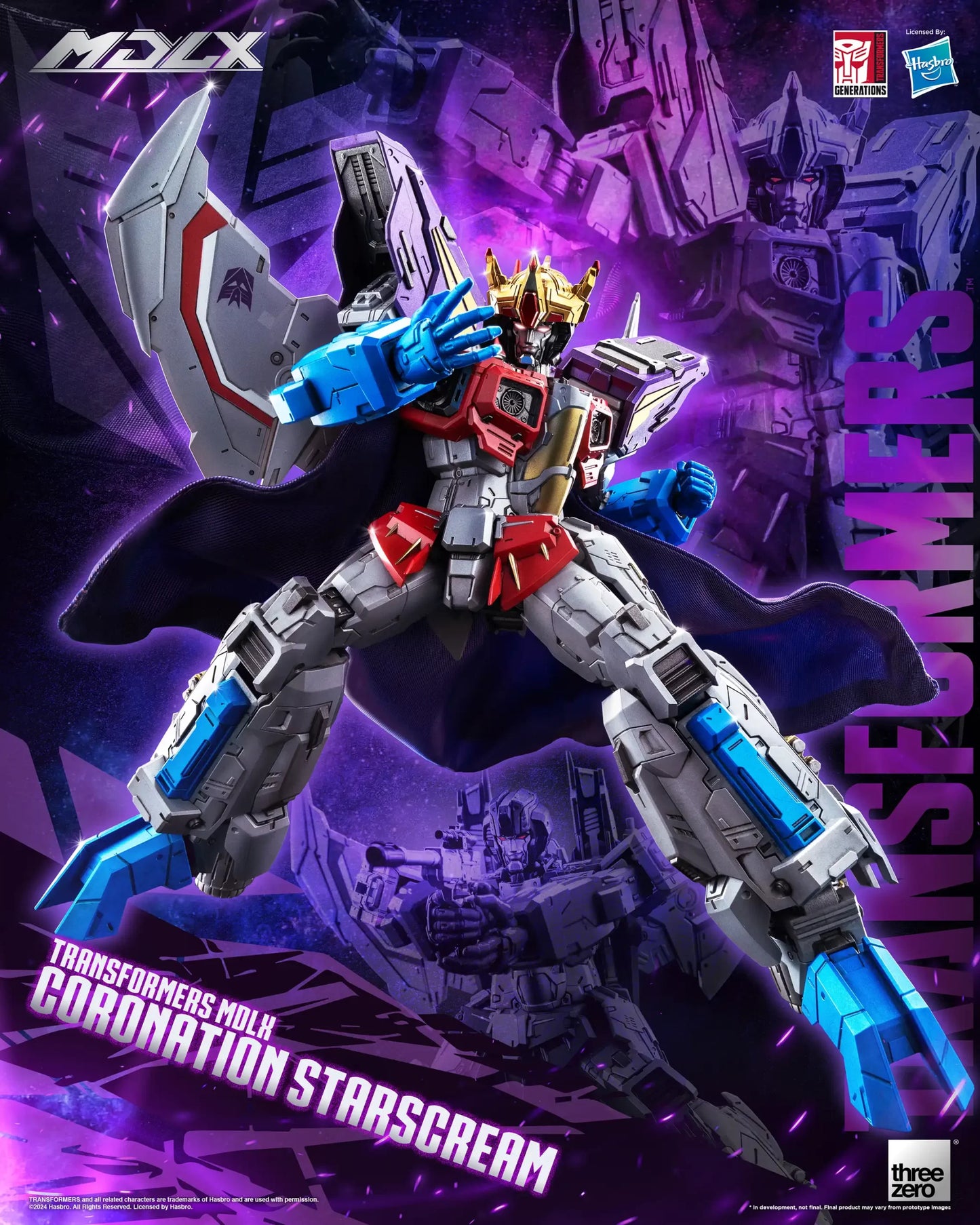 [PRE-ORDER] Threezero Transformers MDLX Coronation Starscream