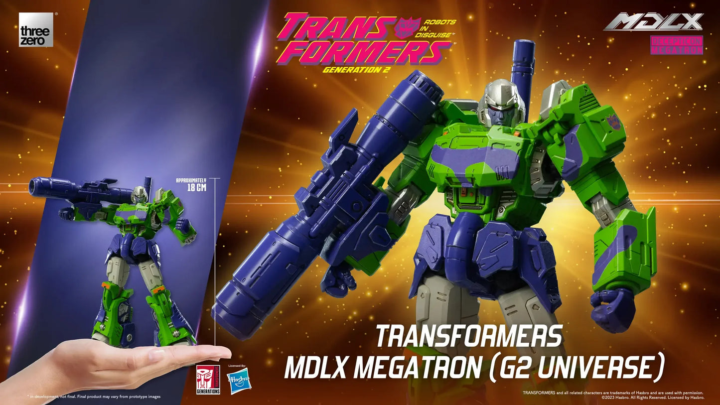 [BACK-ORDER] Threezero Transformers MDLX Megatron (G2 Universe)