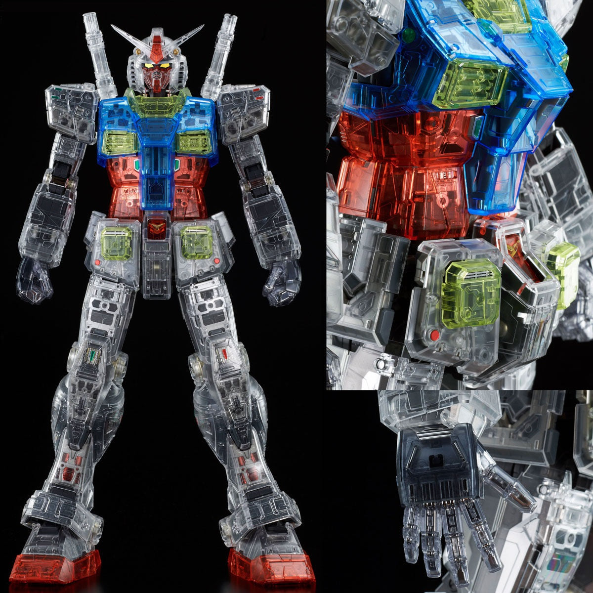 [PRE-ORDER] PG UNLEASHED 1/60 CLEAR COLOR BODY FOR RX-78-2 GUNDAM