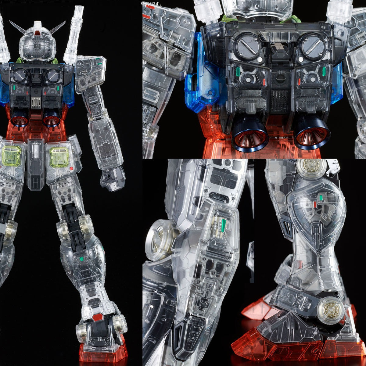 [PRE-ORDER] PG UNLEASHED 1/60 CLEAR COLOR BODY FOR RX-78-2 GUNDAM