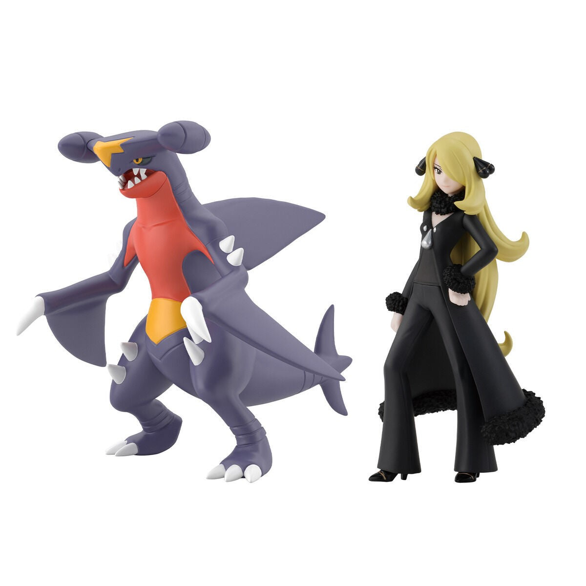 [PRE-ORDER] POKEMON SCALE WORLD SINNOH REGION CYNTHIA & GARCHOMP