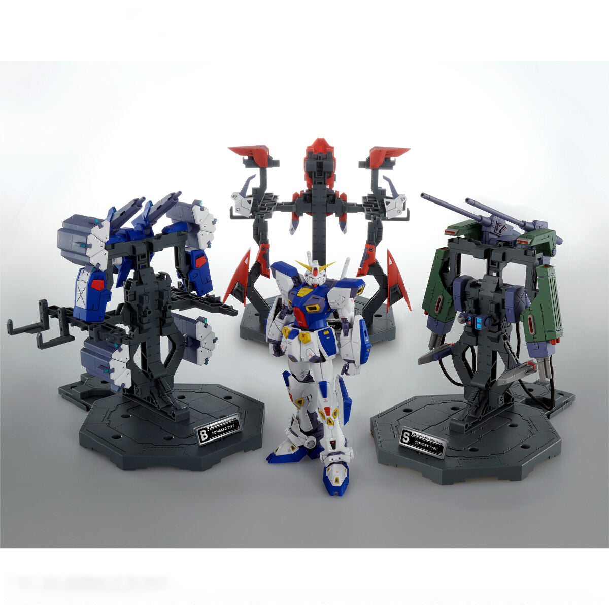 [PRE-ORDER] MG 1/100 MISSION PACK HANGAR for GUNDAM F90 TWIN SET