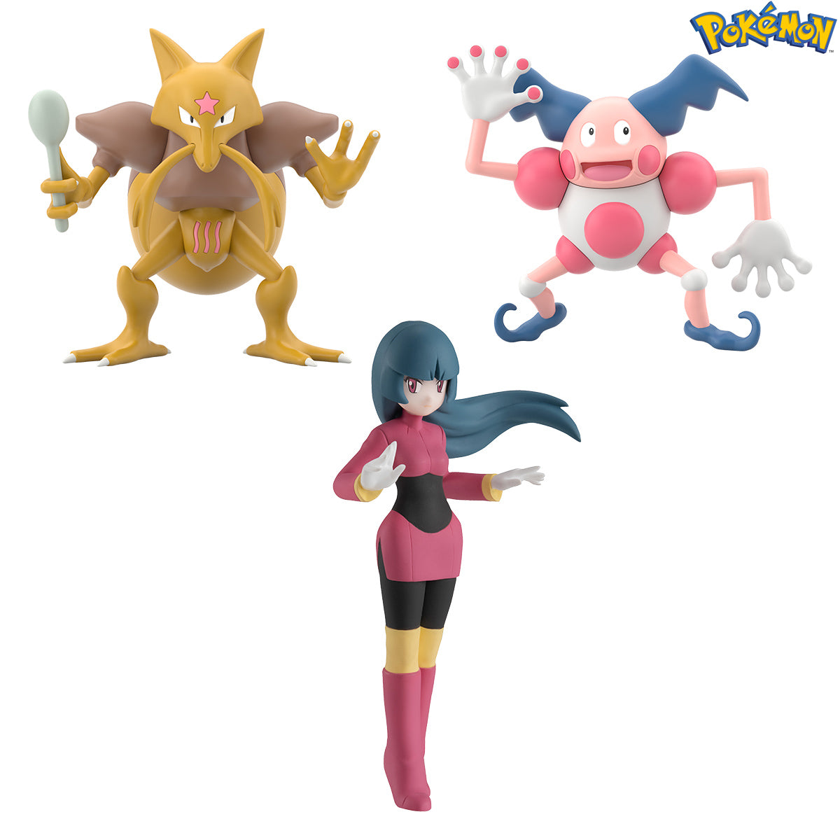 [PRE-ORDER] Pokemon Scale World Kanto Region Sabrina & Kadabra & Mr. Mime