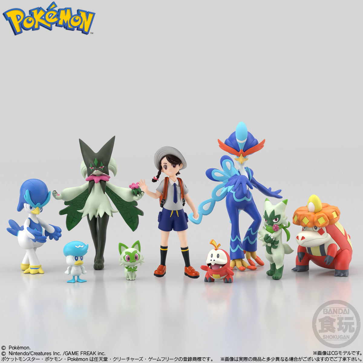 [PRE-ORDER] Pokemon Scale World Paldea Region Set