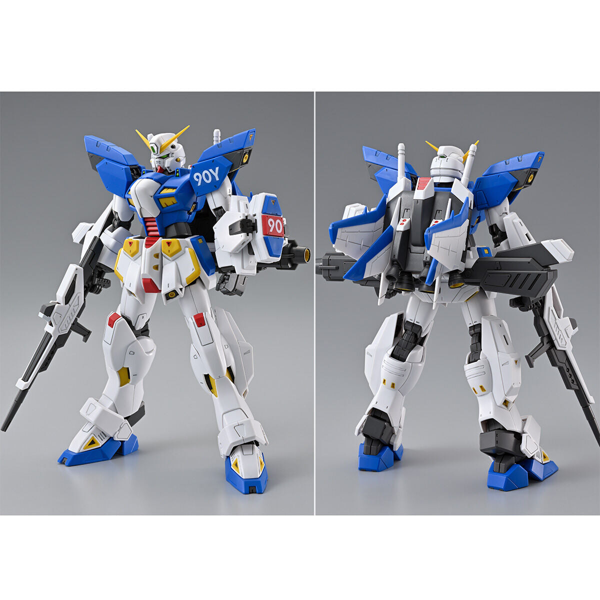 [IN STOCK in HK] MG 1/100 F90ⅢY CLUSTER GUNDAM