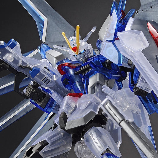 [IN STOCK in HK] Movie release commemoration Package Ver. HG 1/144 RISING FREEDOM GUNDAM [CLEAR COLOR]