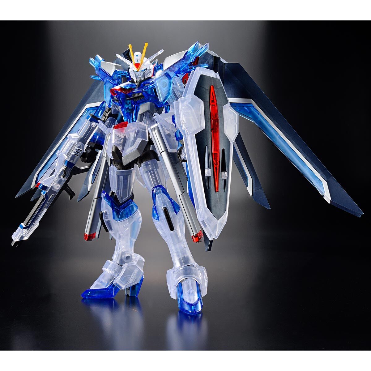 [IN STOCK in HK] Movie release commemoration Package Ver. HG 1/144 RISING FREEDOM GUNDAM [CLEAR COLOR]