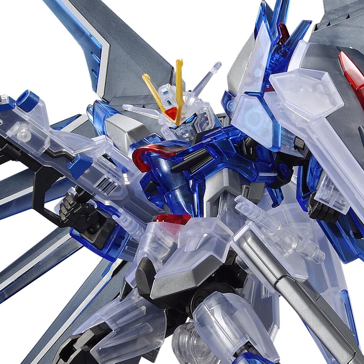 [IN STOCK in HK] Movie release commemoration Package Ver. HG 1/144 RISING FREEDOM GUNDAM [CLEAR COLOR]