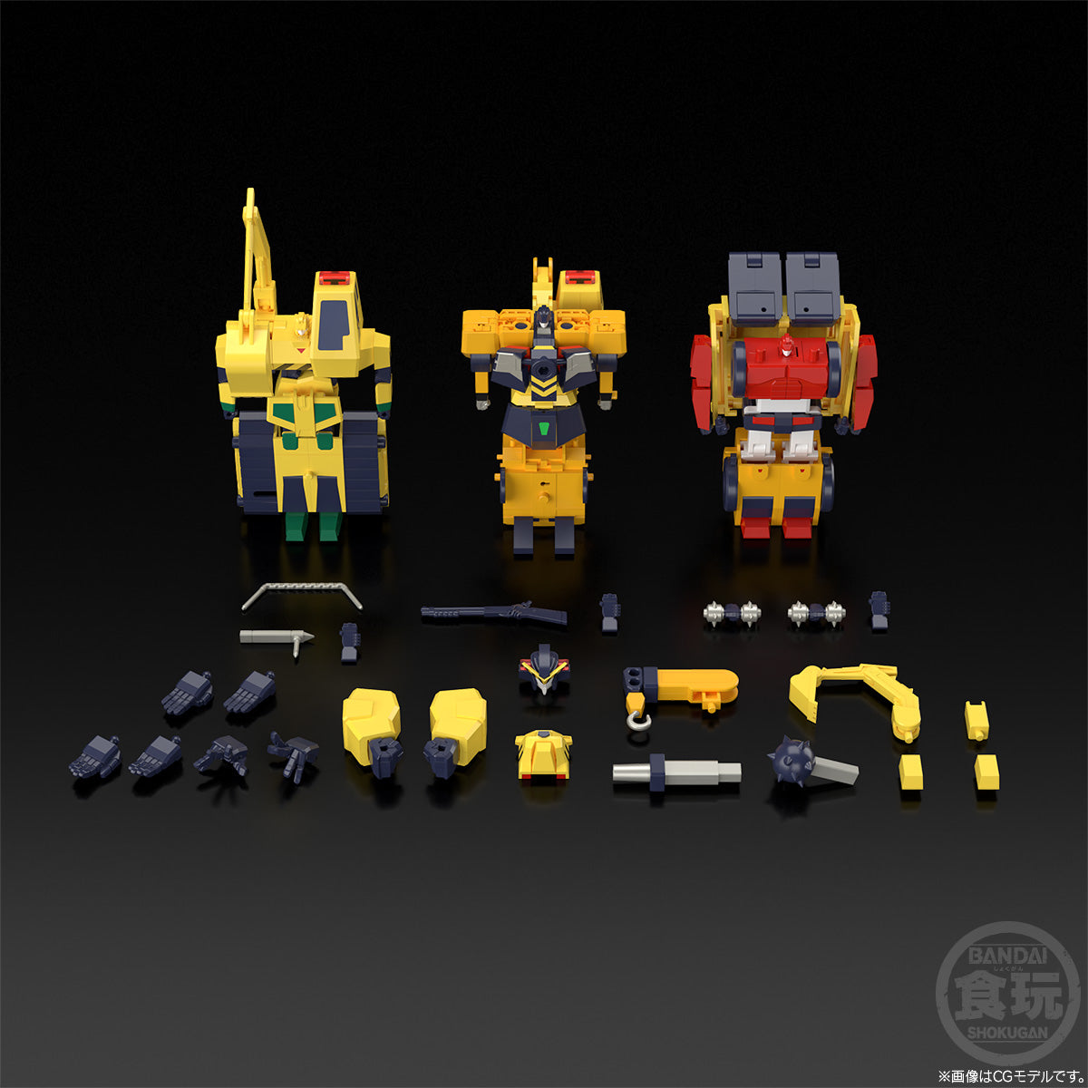 [PRE-ORDER] SMP [SHOKUGAN MODELING PROJECT] BRAVE POLICE J-DECKER BUILD TIGER