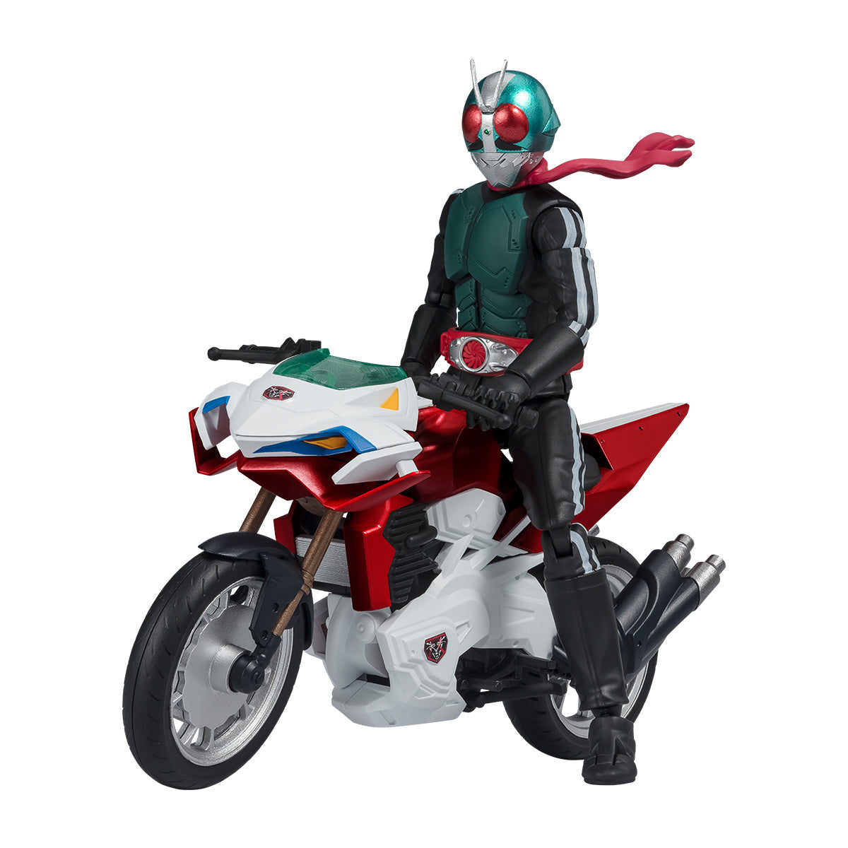 [PRE-ORDER] Shodo XX Shin Masked Rider Masked Rider No.2+1 & Shin Cyclone Set