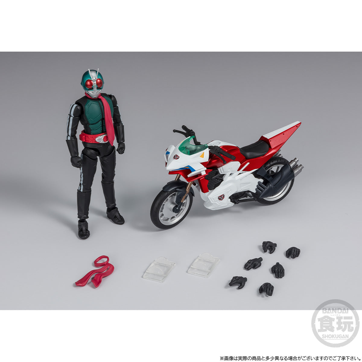 [PRE-ORDER] Shodo XX Shin Masked Rider Masked Rider No.2+1 & Shin Cyclone Set