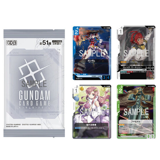 [PRE-ORDER] GUNDAM CARD GAME LIMITED BOX VER.β (Beta) Japanese Version [Mar]