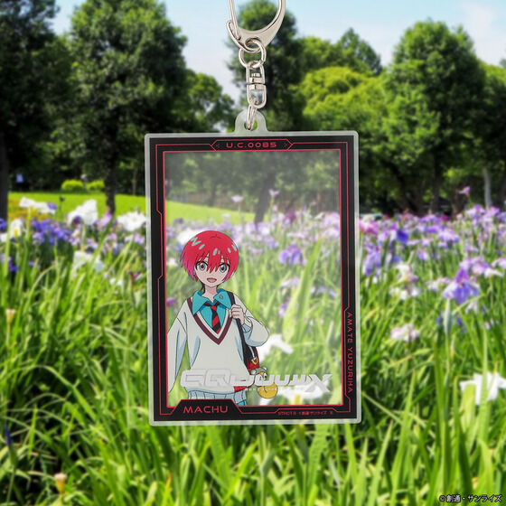 [PRE-ORDER] STRICT-G Mobile Suit Gundam GQuuuuuuX MACHU Character Frame-style Acrylic Keychain