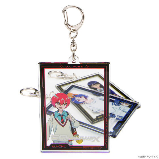 [PRE-ORDER] STRICT-G Mobile Suit Gundam GQuuuuuuX MACHU Character Frame-style Acrylic Keychain