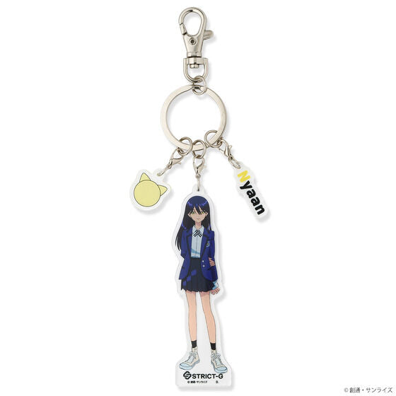 [PRE-ORDER] STRICT-G Mobile Suit Gundam GQuuuuuuX NYAAN Acrylic Keychain