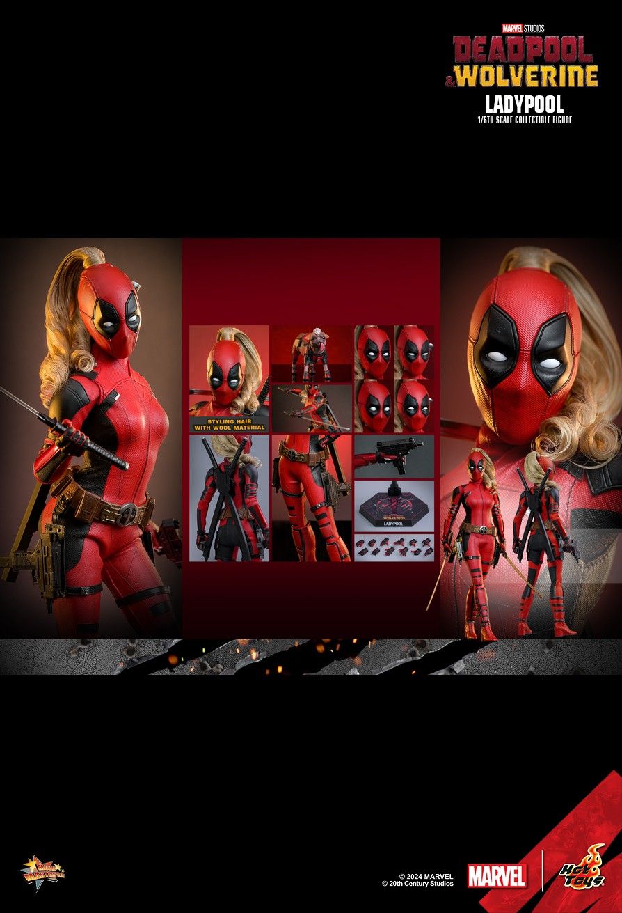 [IN STOCK in HK] MMS747 Deadpool & Wolverine Ladypool 1/6 Action Figure