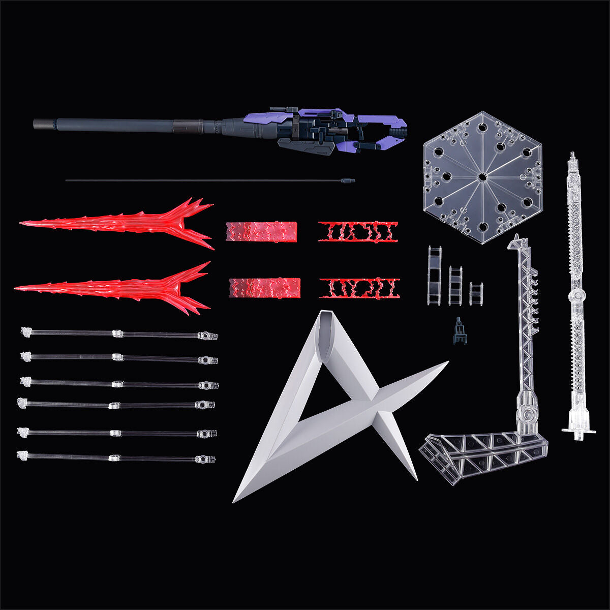 [PRE-ORDER] RG 1/144 HYPER MEGA BAZOOKA LAUNCHER for Hi-ν GUNDAM & FIN FUNNEL DISPLAY SET