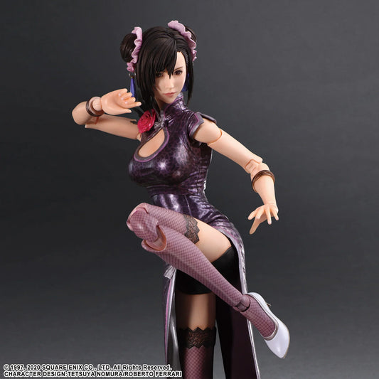 [IN STOCK in HK] SQUARE ENIX - FINAL FANTASY VII REMAKE™ PLAY ARTS KAI™ Action Figure  TIFA LOCKHART SPORTY DRESS Ver.