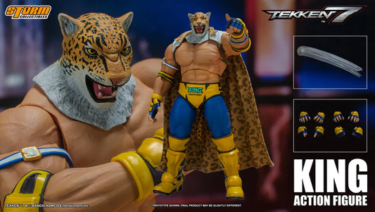 [IN STOCK in HK] Storm Collectibles Tekken 7 KING Action Figure