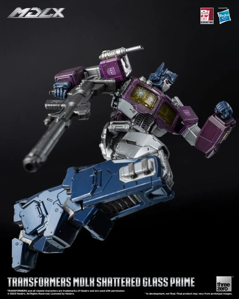 [BACK-ORDER] Threezero Transformers MDLX Shattered Glass Optimus Prime