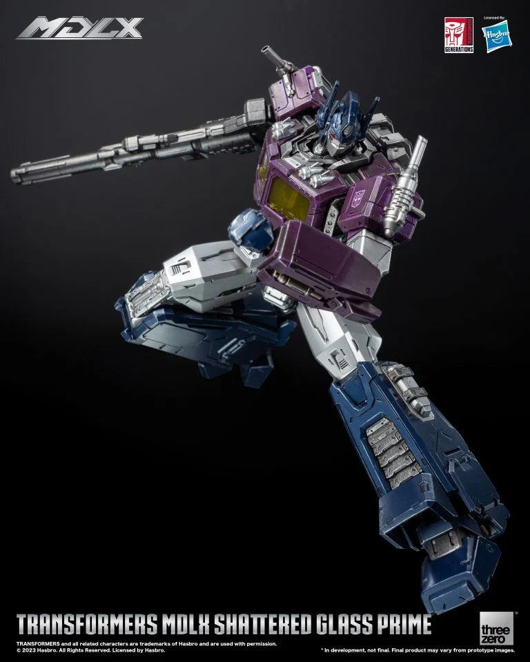 [BACK-ORDER] Threezero Transformers MDLX Shattered Glass Optimus Prime