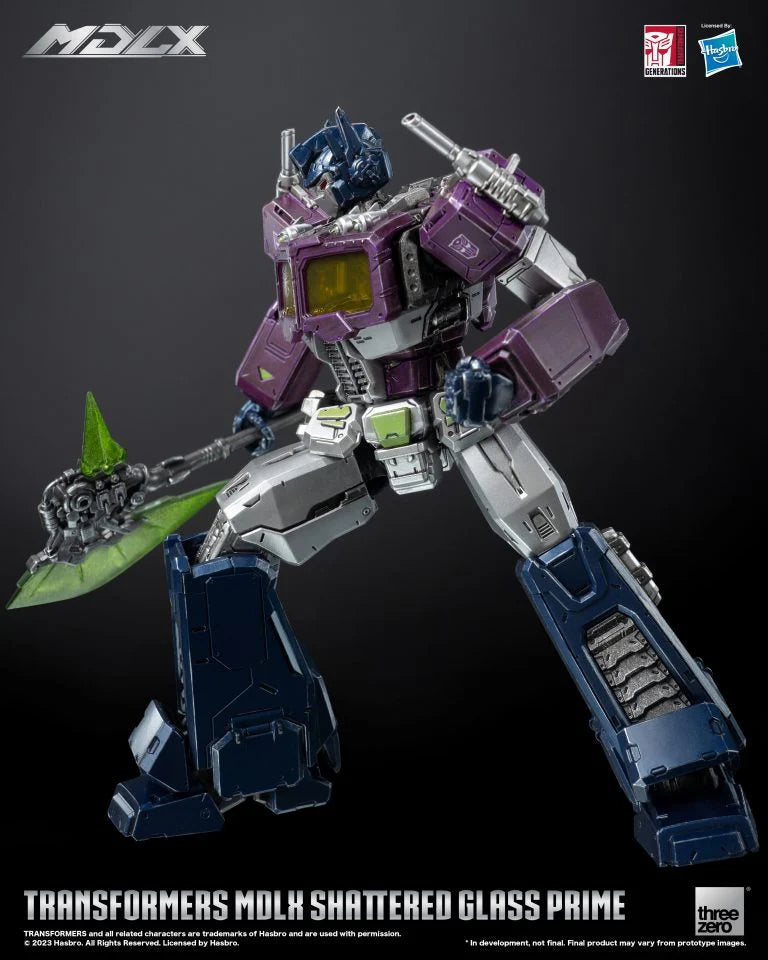 [BACK-ORDER] Threezero Transformers MDLX Shattered Glass Optimus Prime