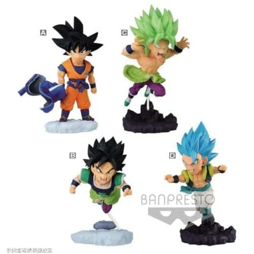 [IN STOCK in AU] Banpresto Dragon Ball Super World Collectable Diorama WCD Vol.4 Set of 4 Broly