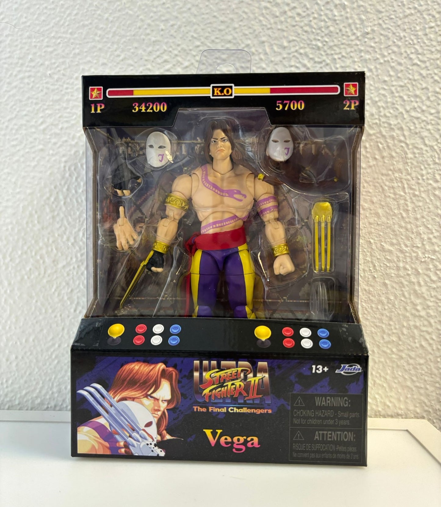 [IN STOCK in HK] Jada Toys 1/12 Scale Action Figure Street Fighter Vega