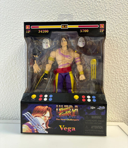 [IN STOCK in HK] Jada Toys 1/12 Scale Action Figure Street Fighter Vega