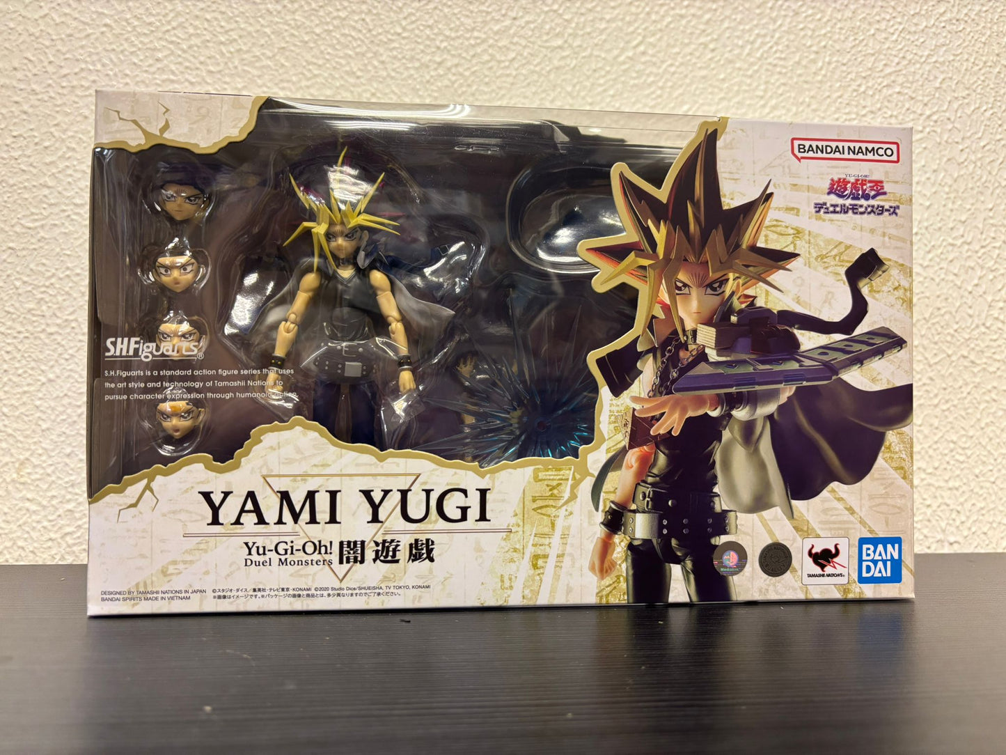 [IN STOCK in HK] Yu-Gi-Oh! Duel Monsters S.H.Figuarts Yami Yugi