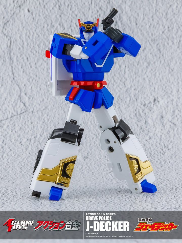 [PRE-ORDER] Action Toys Action Gokin  J-Decker  (The Brave Police J-Decker)