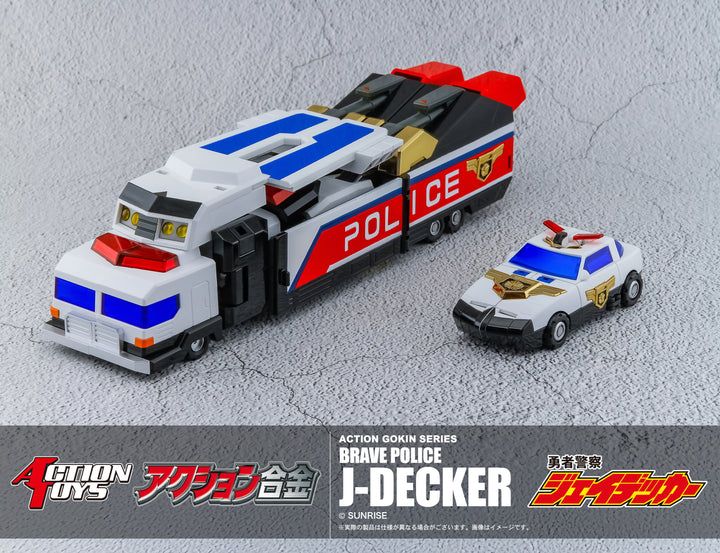 [PRE-ORDER] Action Toys Action Gokin  J-Decker  (The Brave Police J-Decker)