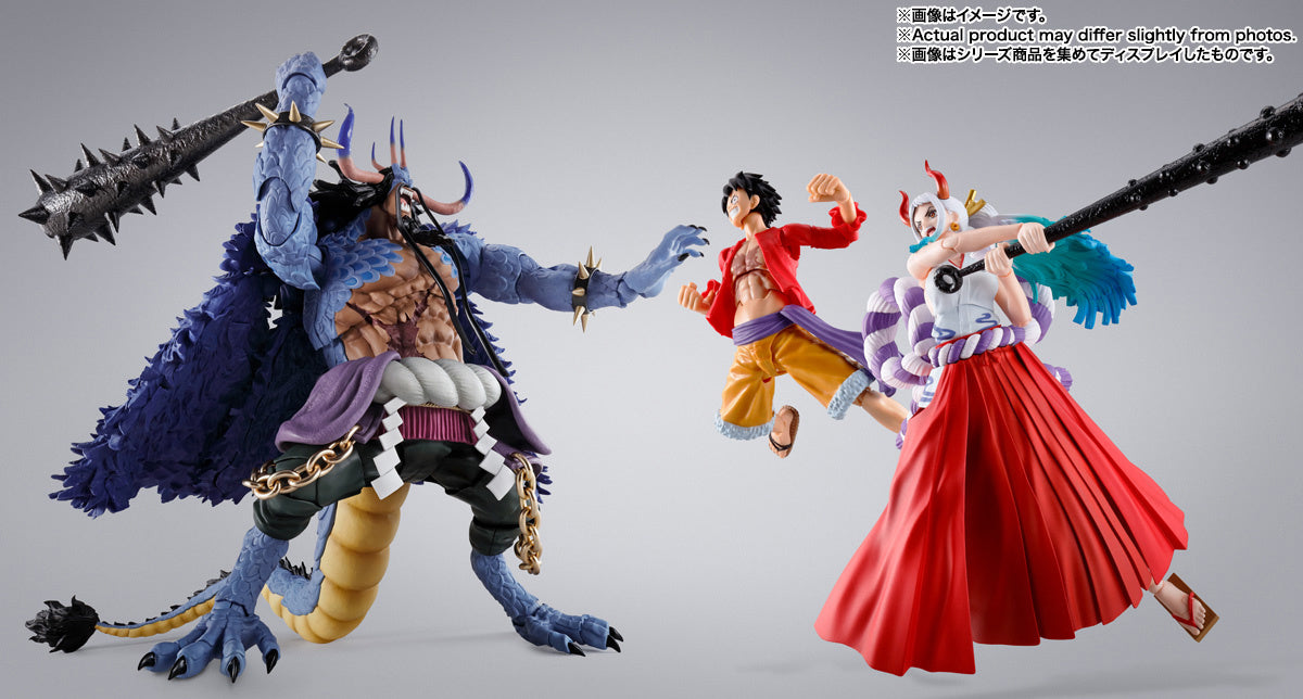 [IN STOCK in HK] S.H.Figuarts Kaido King of the Beasts (Man Beast Form)