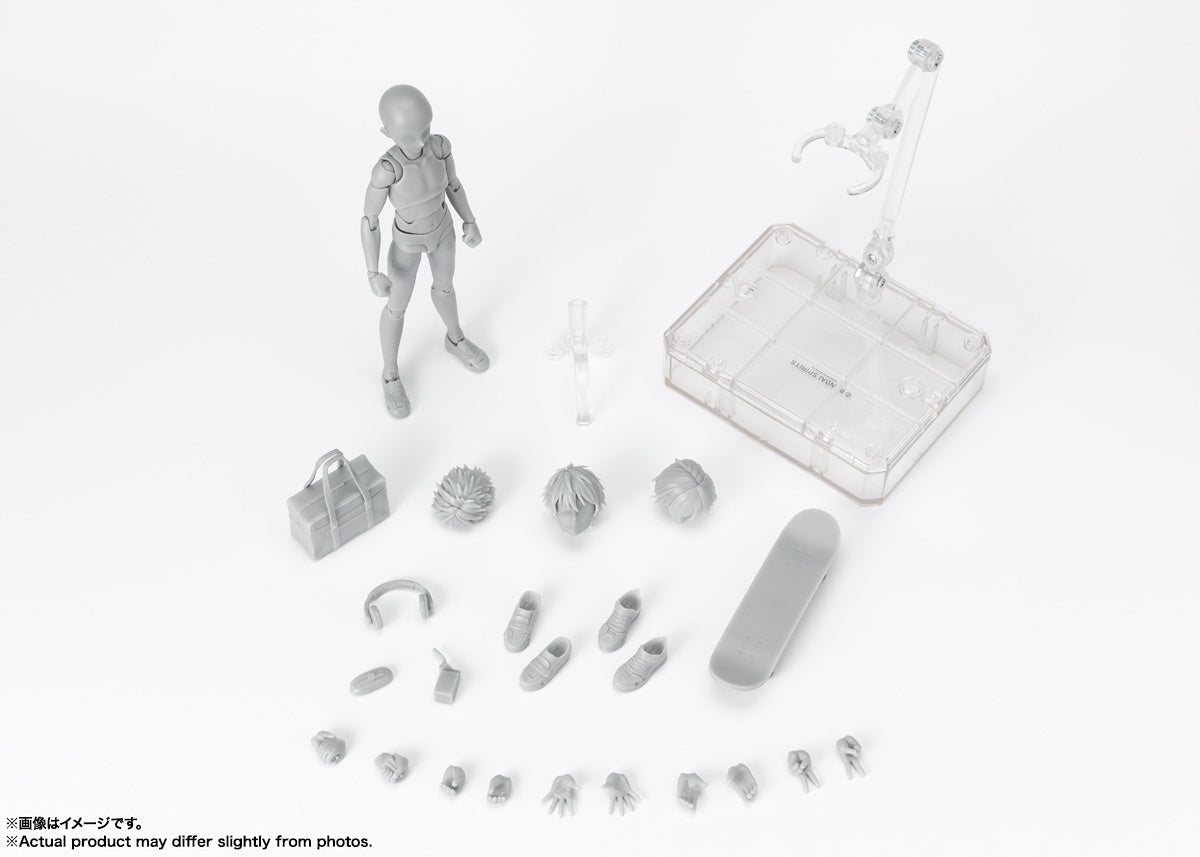 [PRE-ORDER] S.H.Figuarts Body-kun -School Life- Edition DX Set (Gray Color Ver.)