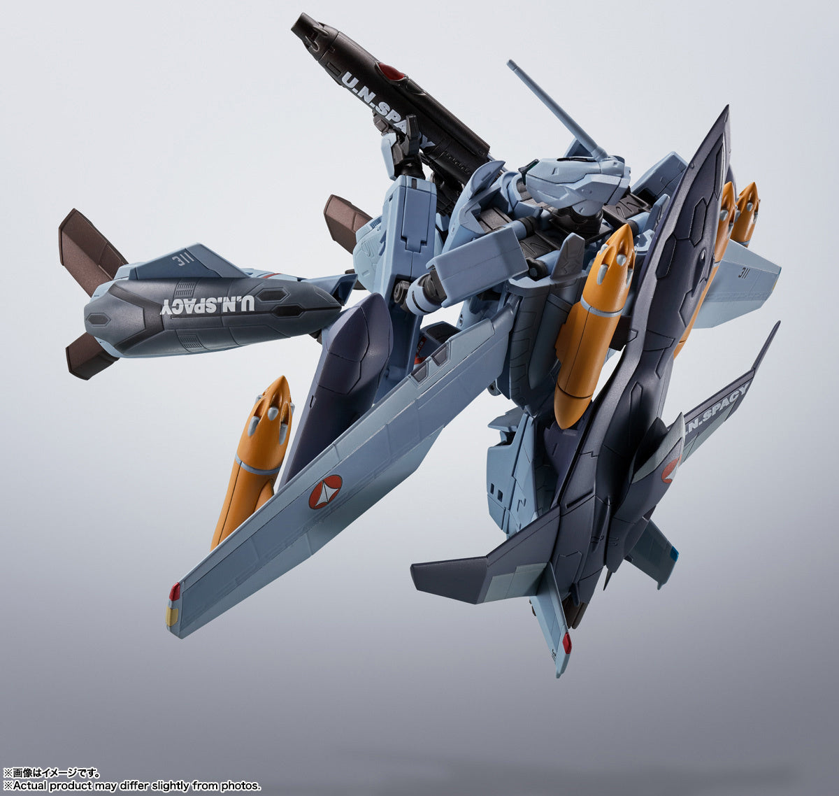 [IN STOCK in AU] Macross Hi-Metal R VF-0A Phoenix (Shin Kudo Use) + QF-2200D-B Ghost