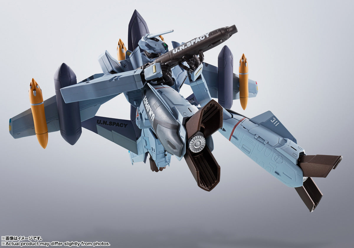 [IN STOCK in AU] Macross Hi-Metal R VF-0A Phoenix (Shin Kudo Use) + QF-2200D-B Ghost