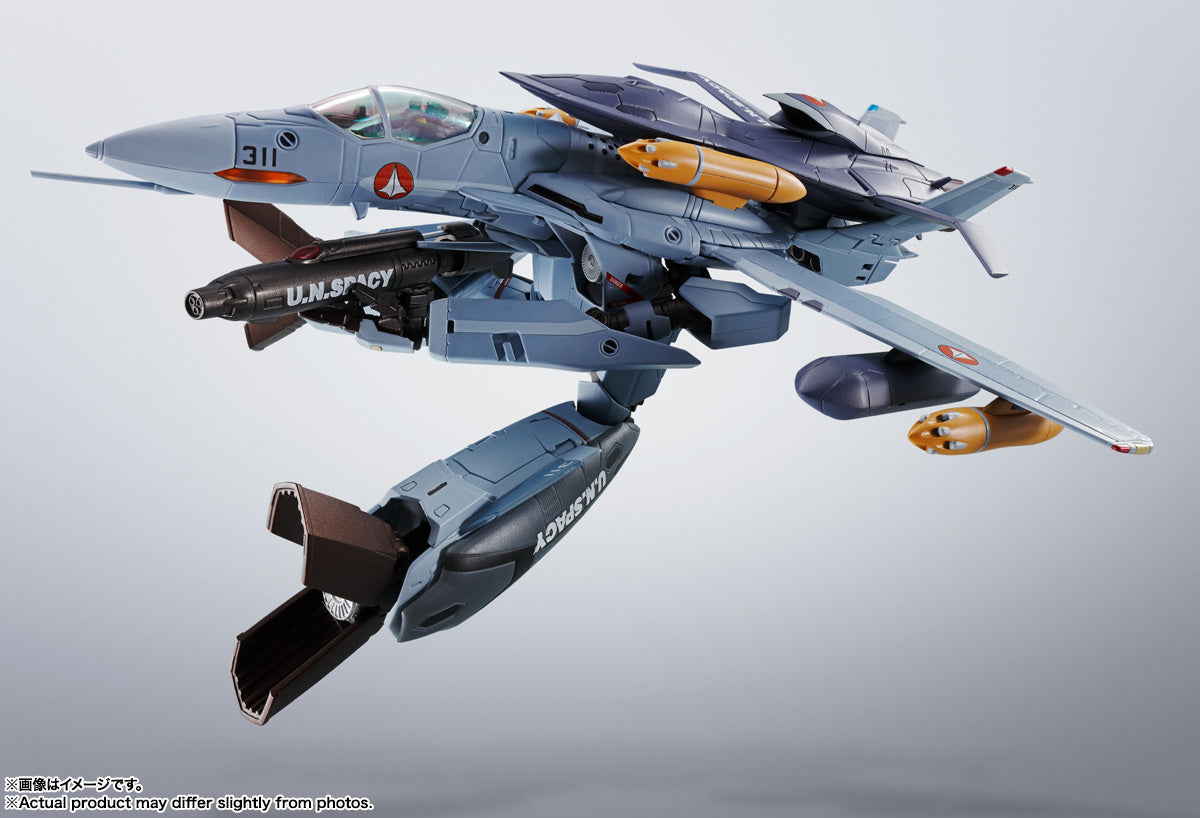 [IN STOCK in AU] Macross Hi-Metal R VF-0A Phoenix (Shin Kudo Use) + QF-2200D-B Ghost