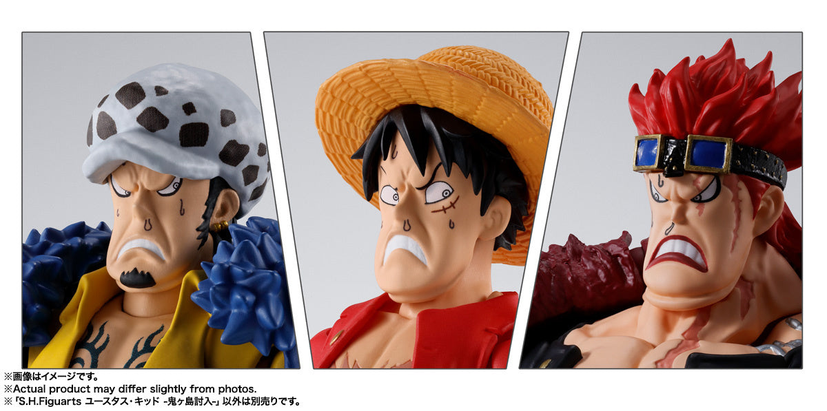 [IN STOCK in AU] S.H.Figuarts One Piece Eustass Kid -Onigashima Uchiiri-