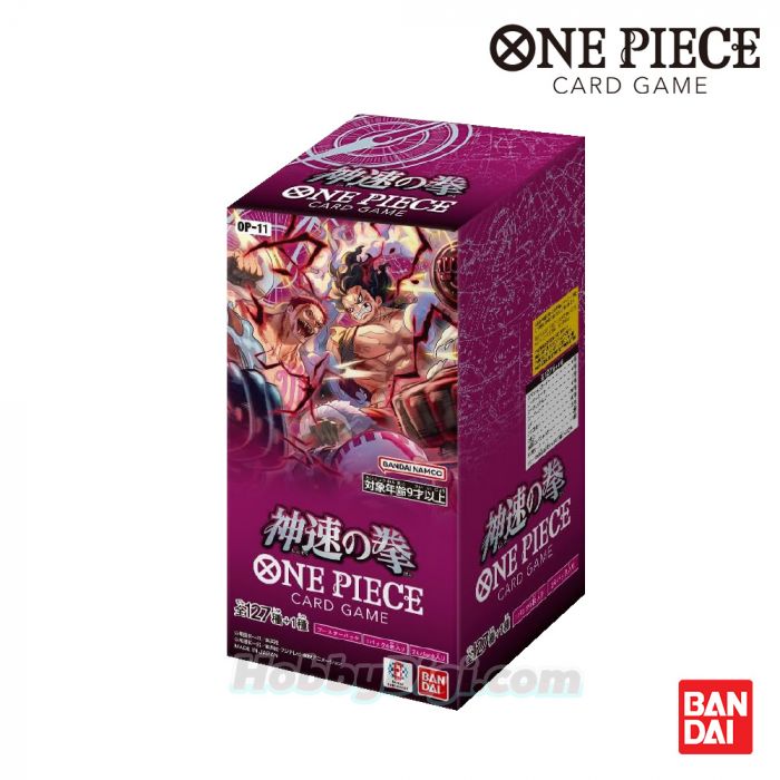 [PRE-ORDER] ONE PIECE CARD GAME Booster Pack [OP-11] A Fist of Divine Speed Japanese Box of 24 Packs