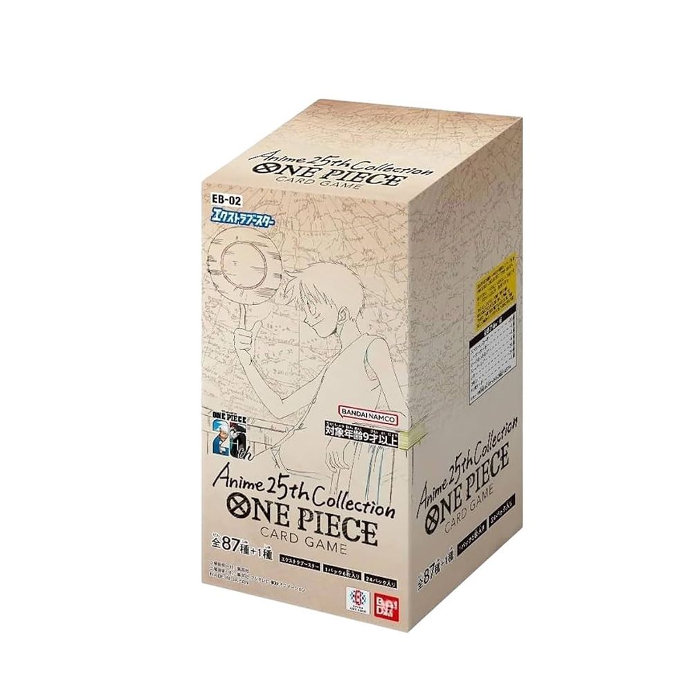[IN STOCK in HK] ONE PIECE CARD GAME Extra Booster Vol.2 [EB-02] Japanese Box of 24 Packs