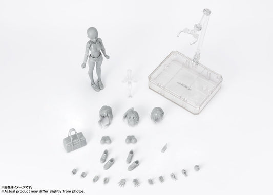 [IN STOCK in HK] S.H.Figuarts BODY CHAN (SCHOOL LIFE) EDITION DX SET (GRAY COLOR VER.)