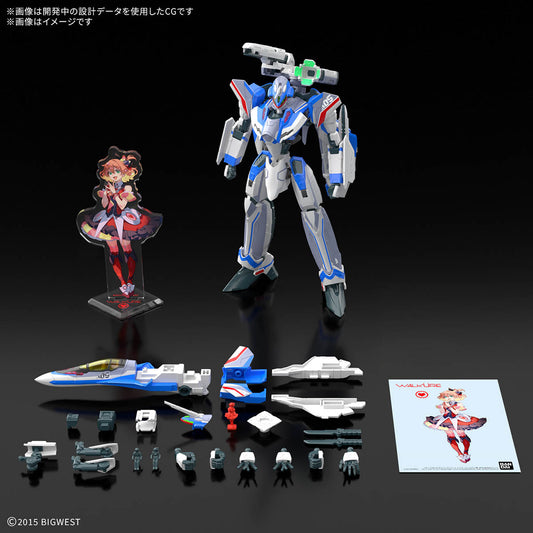 [PRE-ORDER] [First Batch] HG 1/100 VF-31J SIEGFRIED （HAYATE IMMELMANN USE） Deluxe Set