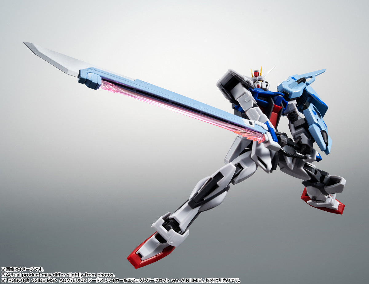 [PRE-ORDER] Robot Spirits < Side MS > AQM/E-X02 Sword Striker & Effect Parts Set Ver. A.N.I.M.E.