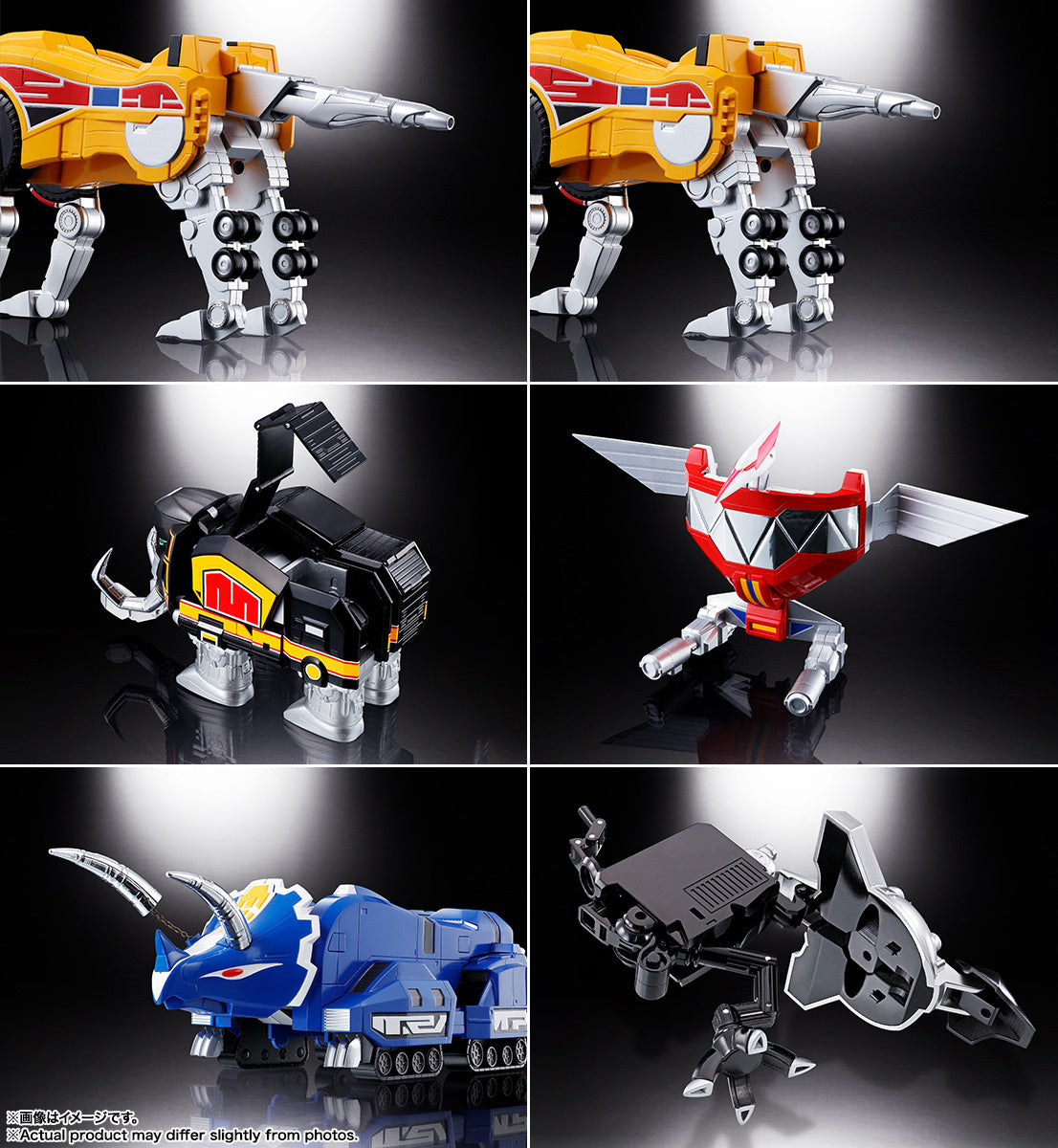 [IN STOCK in HK] Soul of Chogokin Zyutei Daizyuzin GX-72 Daizyuzin & GX-78 Dragon Caesar