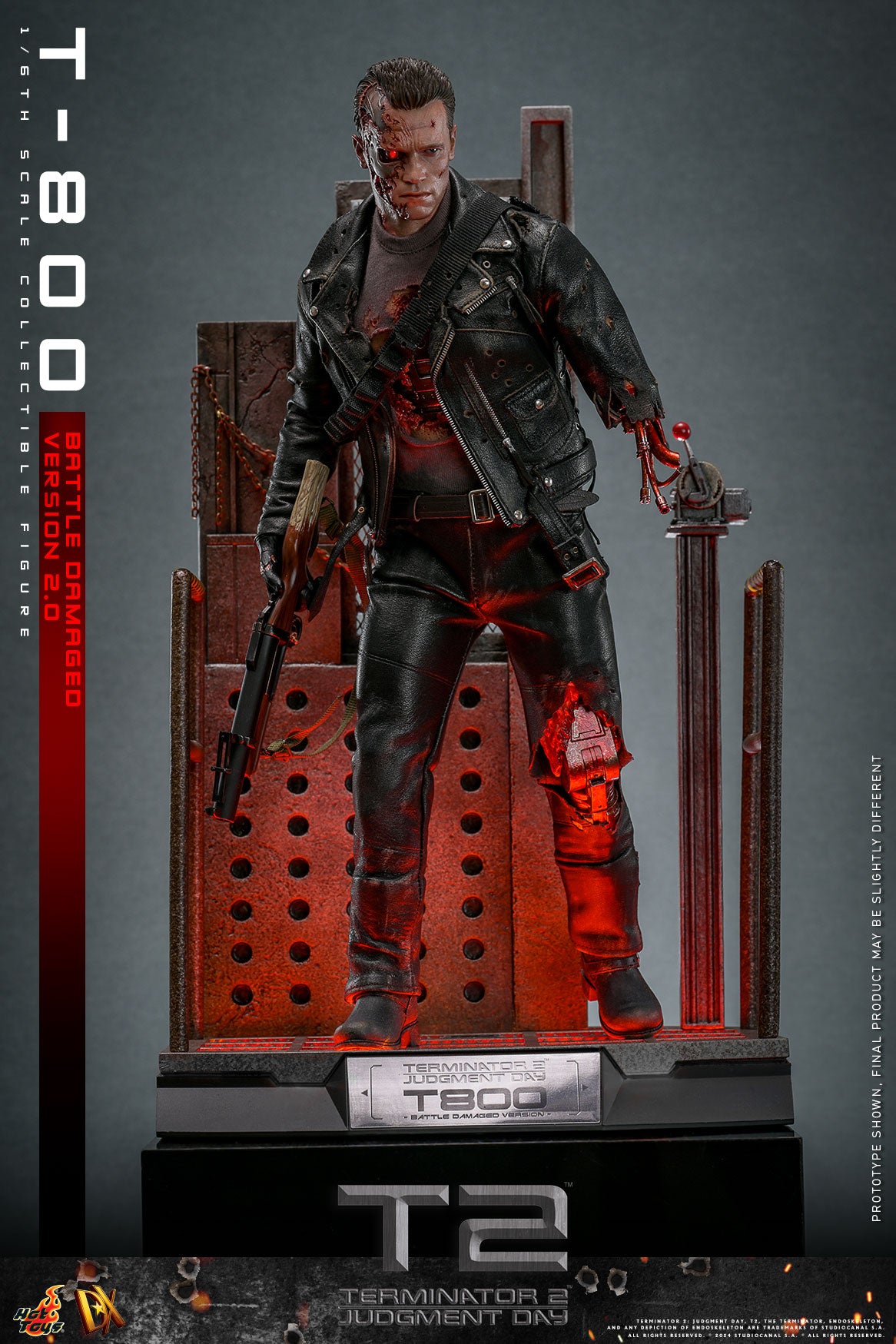 [PRE-ORDER] DX46 "Terminator 2: Judgment Day" 1/6th scale T-800 (Battle Damaged Version 2.0) Collectible Figure