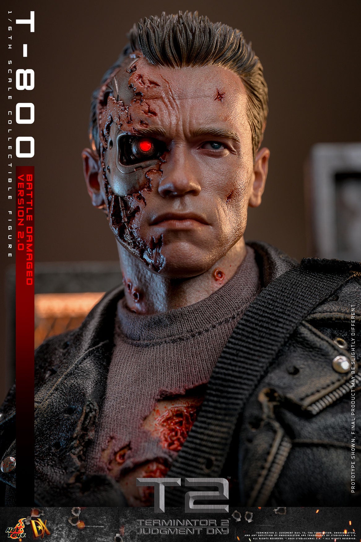 [PRE-ORDER] DX46 "Terminator 2: Judgment Day" 1/6th scale T-800 (Battle Damaged Version 2.0) Collectible Figure