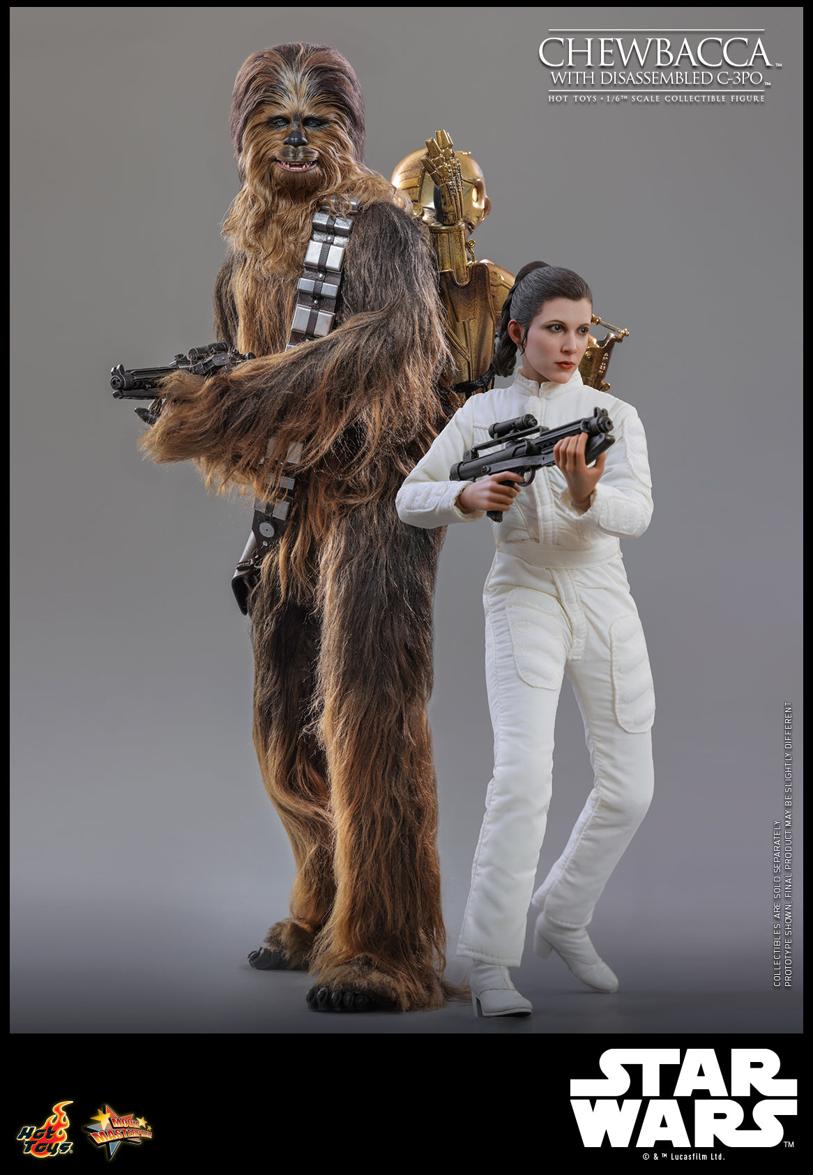 [PRE-ORDER] MMS766 "Star Wars: Episode V The Empire Strikes Back™" 1/6th scale Chewbacca™ with Disassembled C-3PO™ Collectible Figure